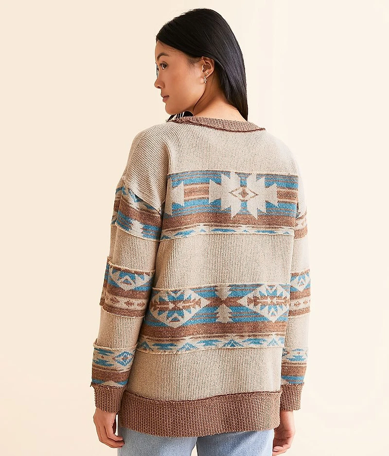 Aztec Oversized Pullover