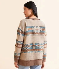Aztec Oversized Pullover