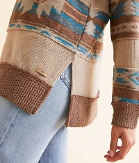 Aztec Oversized Pullover