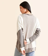 Pieced Dolman Pullover