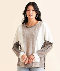 Pieced Dolman Pullover