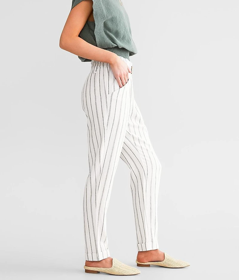 Fashion Stretch Paperbag Pant