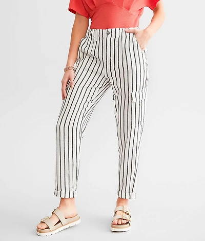Striped Cargo Pant