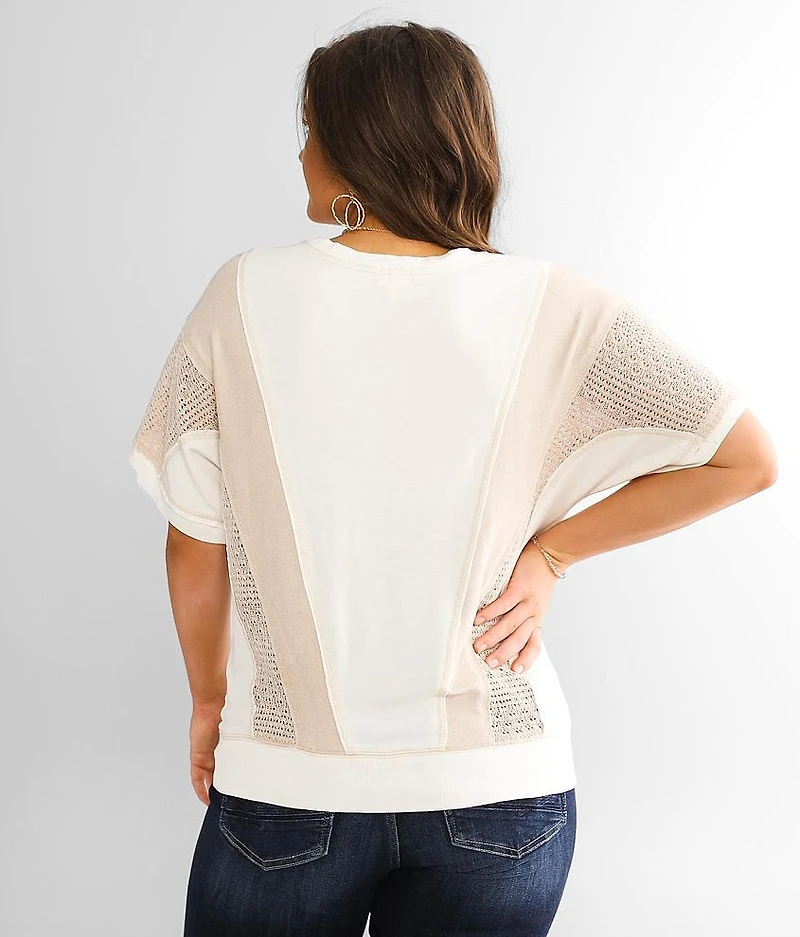 Raw Edge Pieced Top