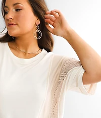 Raw Edge Pieced Top