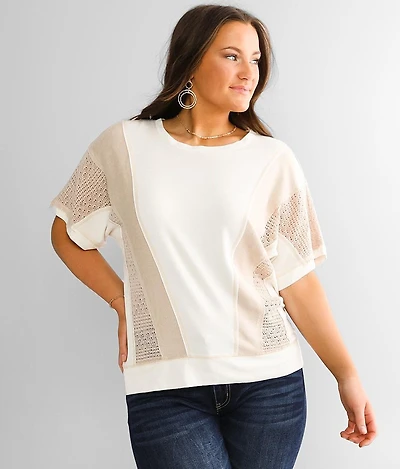 Raw Edge Pieced Top