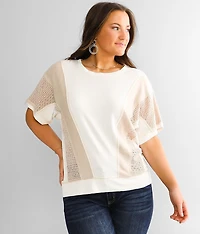 Raw Edge Pieced Top