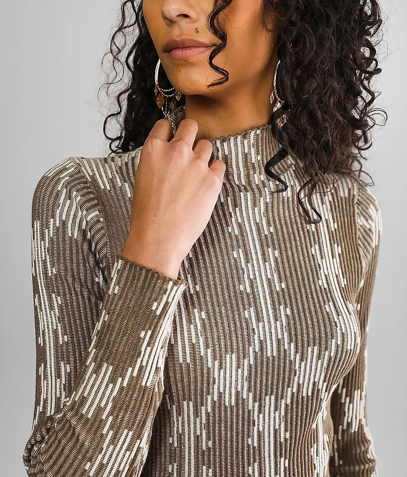 Mock Neck Sweater