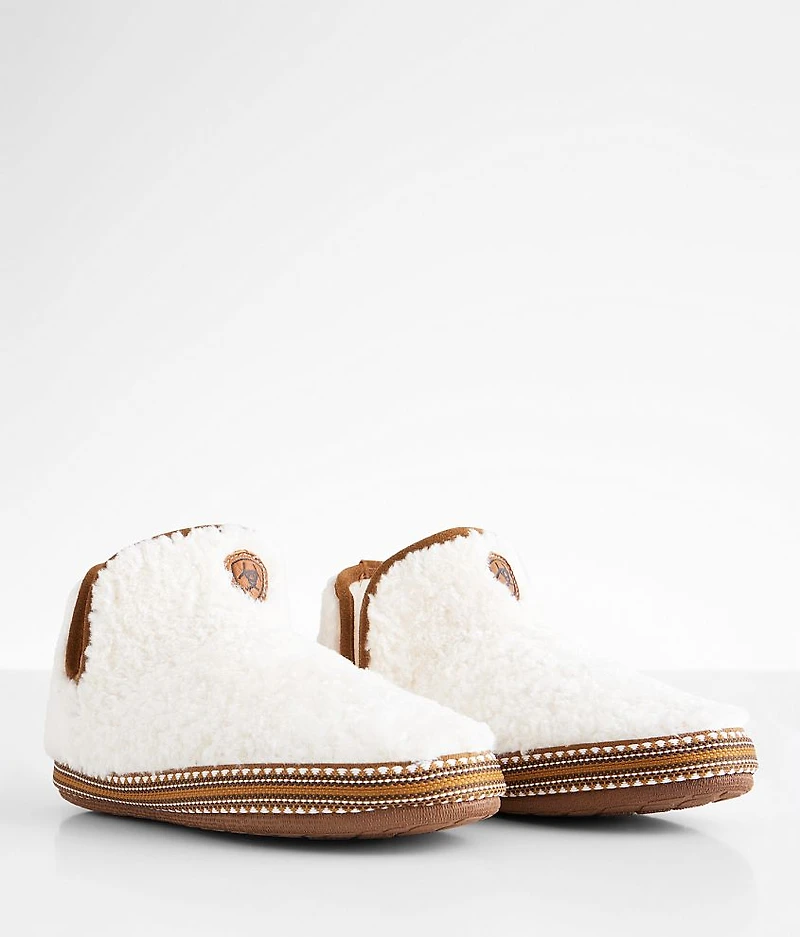 Faux Fur Slipper Bootie