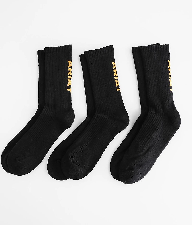 3 Pack Performance Work Socks