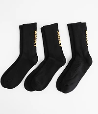 3 Pack Performance Work Socks
