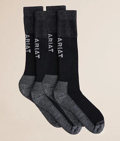 2 Pack VenTEK Western Boot Socks