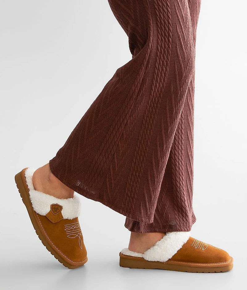 Jackie Leather Slipper