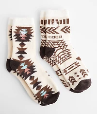 2 Pack Cozy Aloe Socks