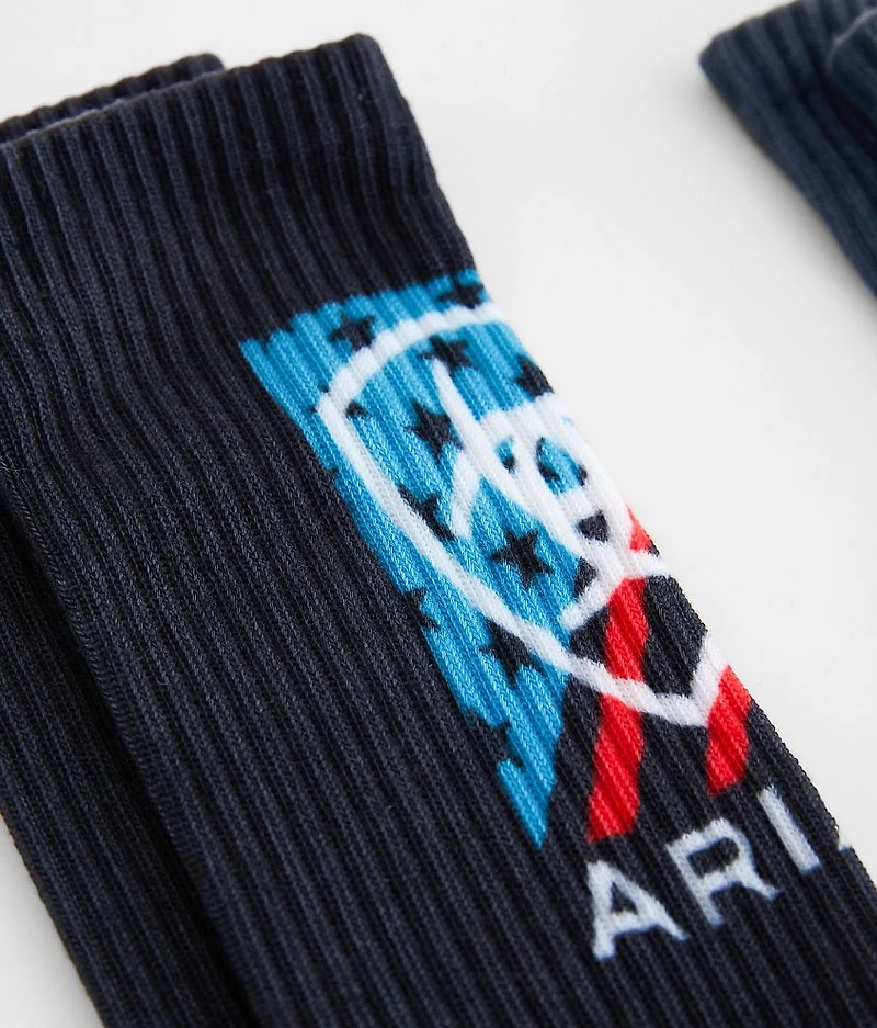 2 Pack Patriot Country Socks