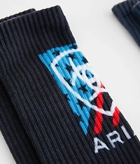 2 Pack Patriot Country Socks