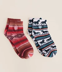 2 Pack Serape Horse Socks