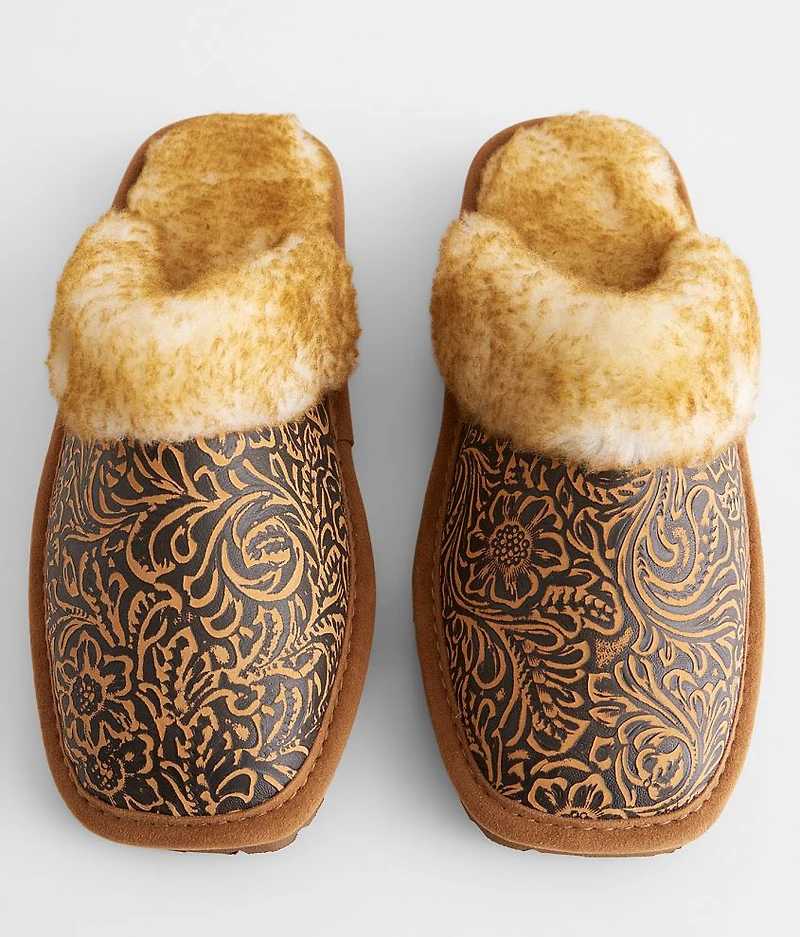 Jackie Leather Slipper