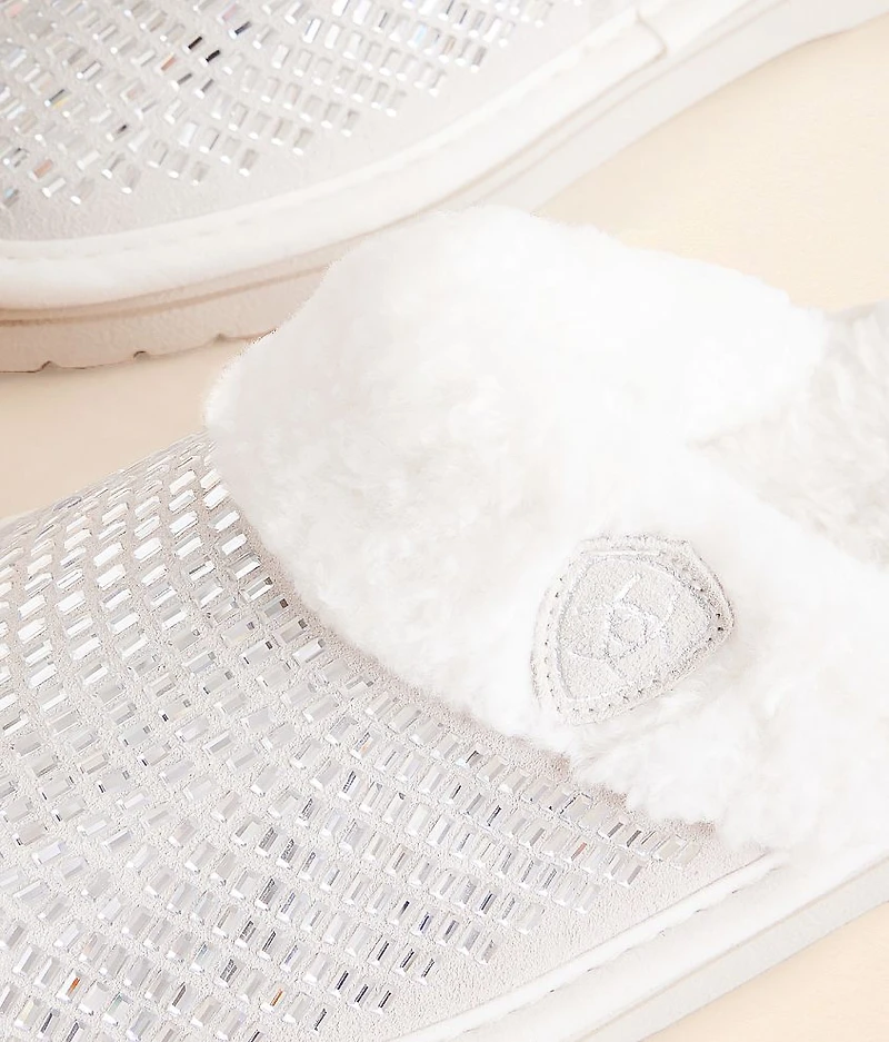 Jackie Exotic Glitz Leather Slipper