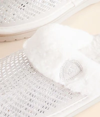 Jackie Exotic Glitz Leather Slipper