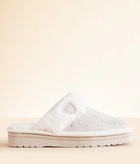 Jackie Exotic Glitz Leather Slipper