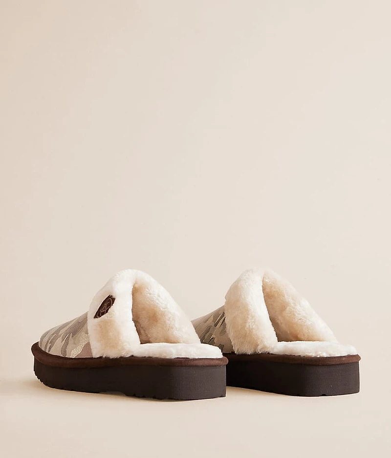 Jackie Exotic Camo Leather Slipper