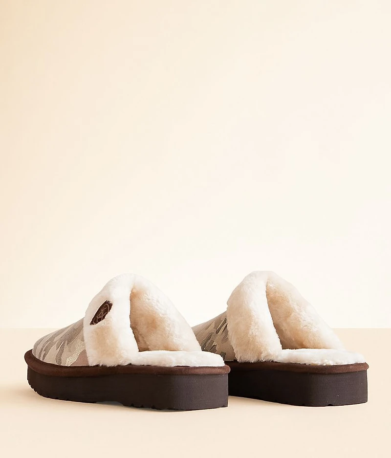 Jackie Exotic Camo Leather Slipper
