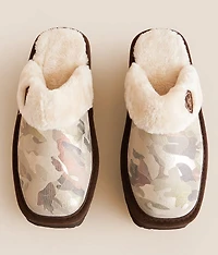 Jackie Exotic Camo Leather Slipper