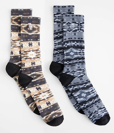 2 Pack Southwestern Socks