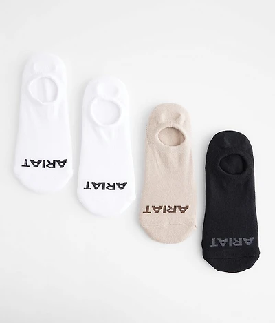 Hilo 4 Pack No Show Socks
