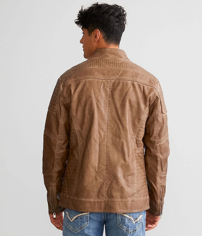 Faux Leather Jacket