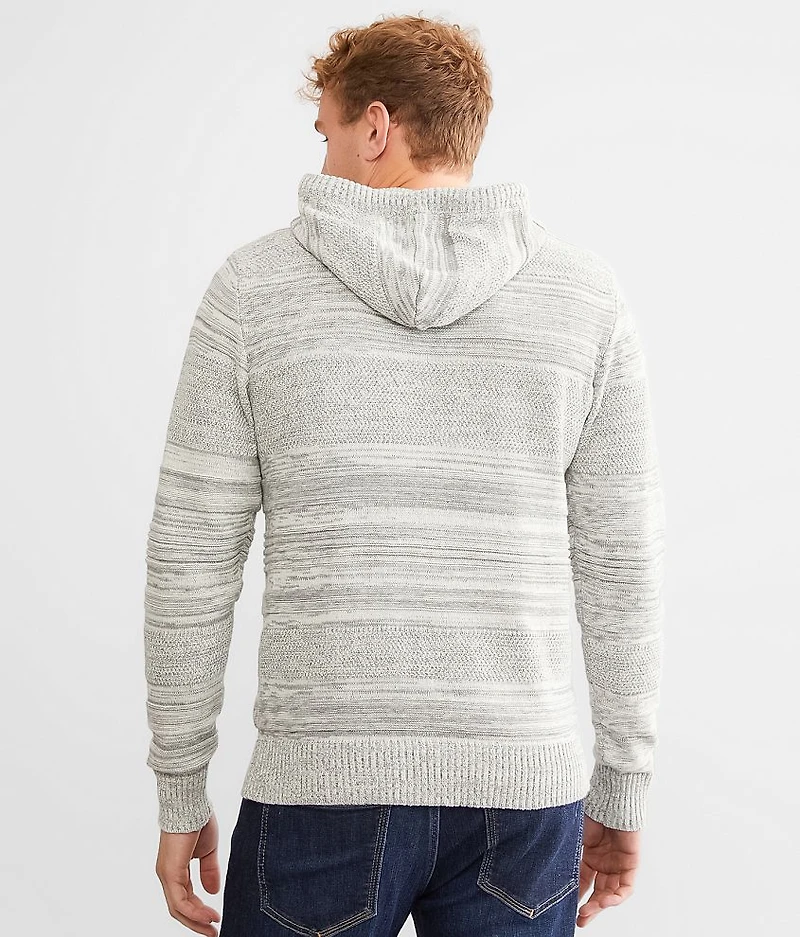 Crossover Hooded Sweater