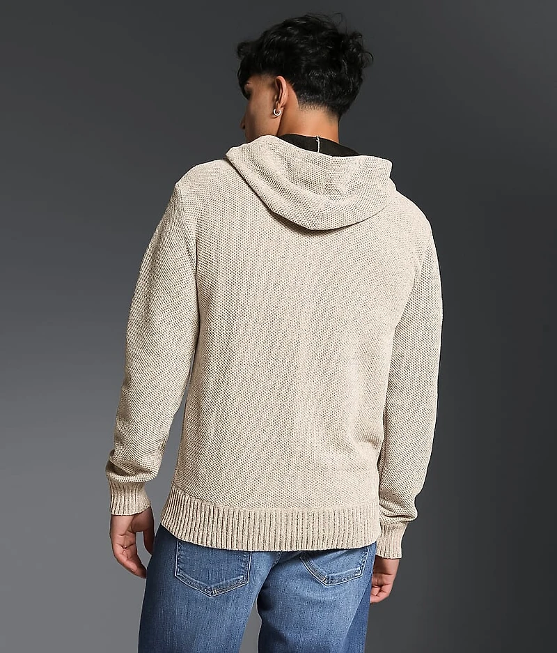 Chenille Hooded Sweater