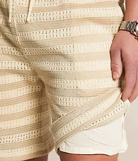 Crochet Striped Short