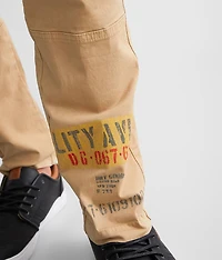Slim Cargo Taper Stretch Pant