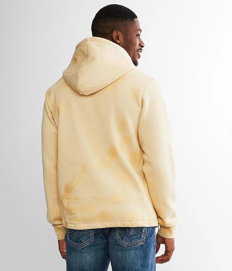 Metallic Hooded Sweatshirt