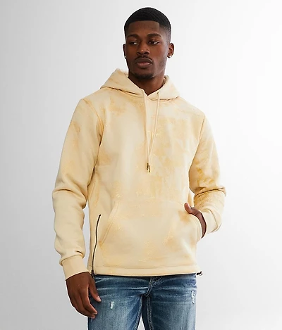 Metallic Hooded Sweatshirt
