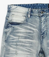 Light Blue Taper Stretch Jean