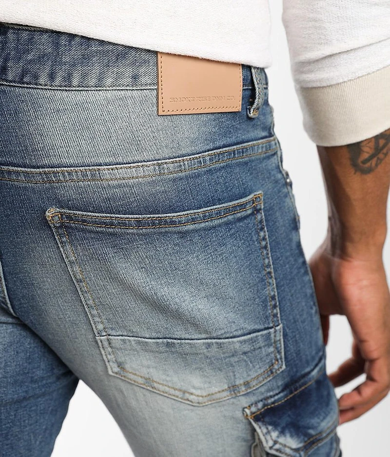 Taper Cargo Stretch Jean