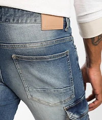 Taper Cargo Stretch Jean