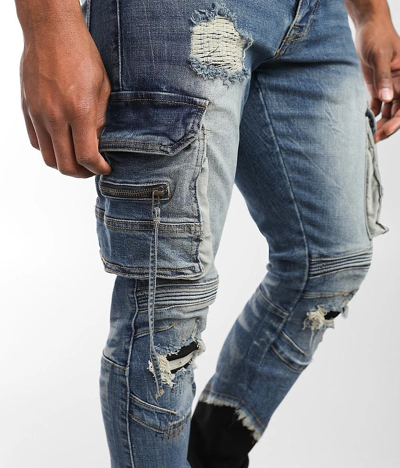 Taper Cargo Stretch Jean