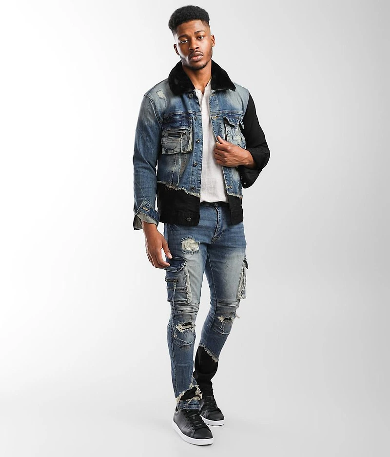 Taper Cargo Stretch Jean