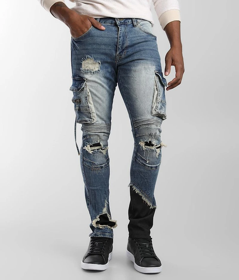 Taper Cargo Stretch Jean