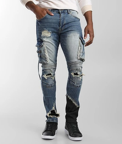 Taper Cargo Stretch Jean