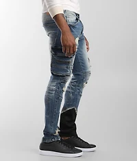 Taper Cargo Stretch Jean
