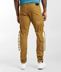 Wheat Cargo Taper Stretch Jean
