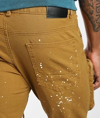 Wheat Cargo Taper Stretch Jean