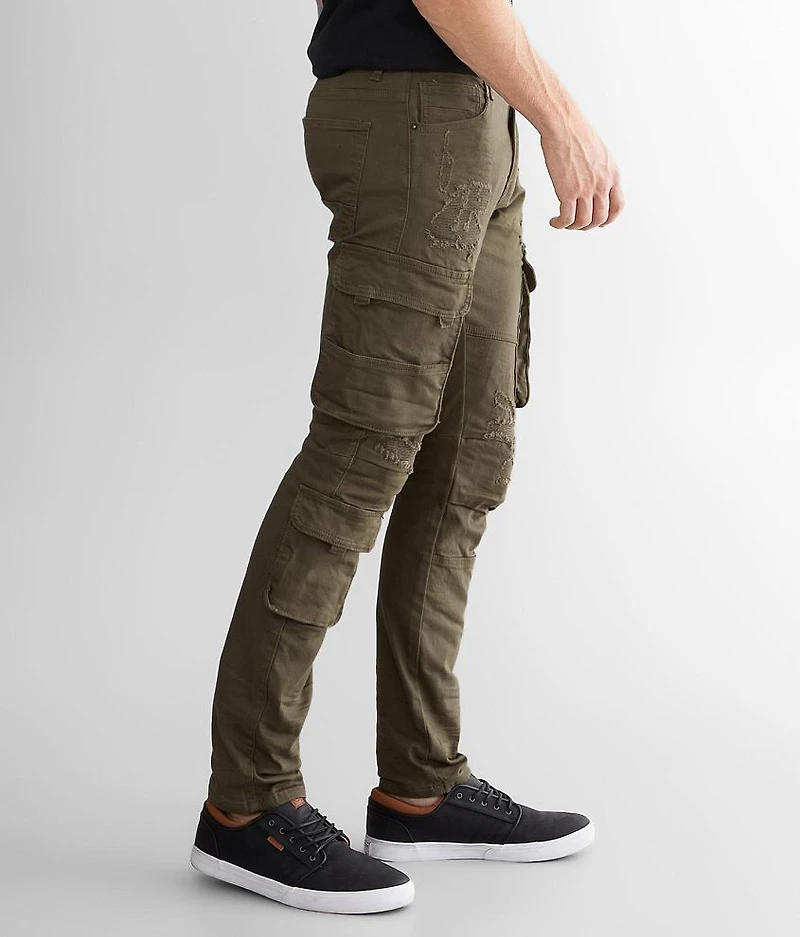 Cargo Taper Stretch Jean