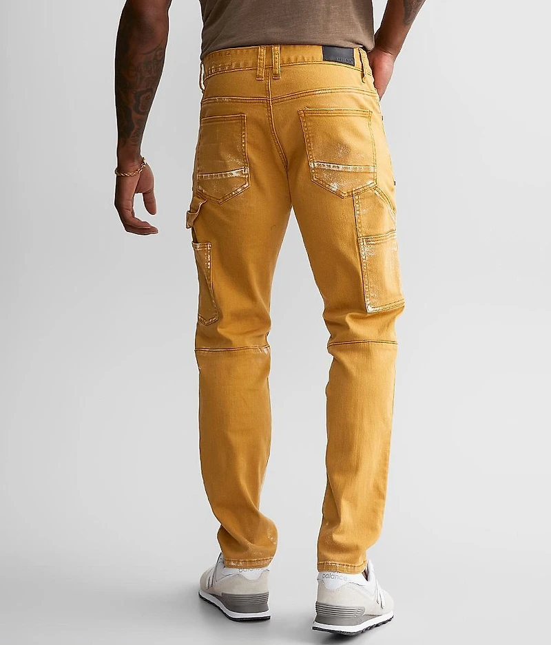 Pieced Taper Stretch Jean