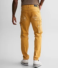 Pieced Taper Stretch Jean